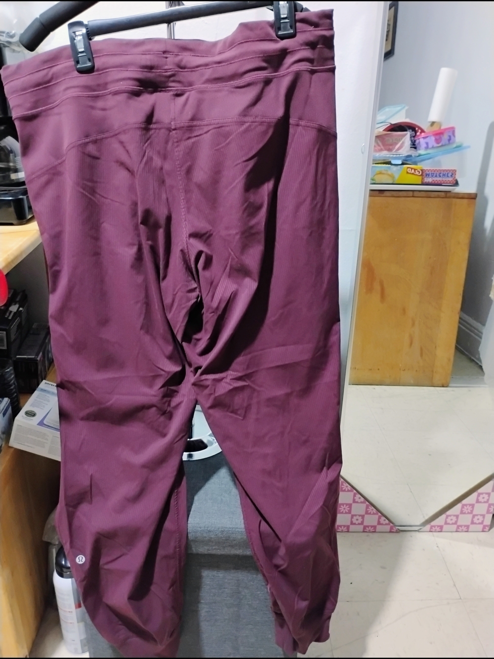 Lululemon Dance Studio Joggers With Drawstring Waist Band- Plum Size:16 - Picture 2 of 13